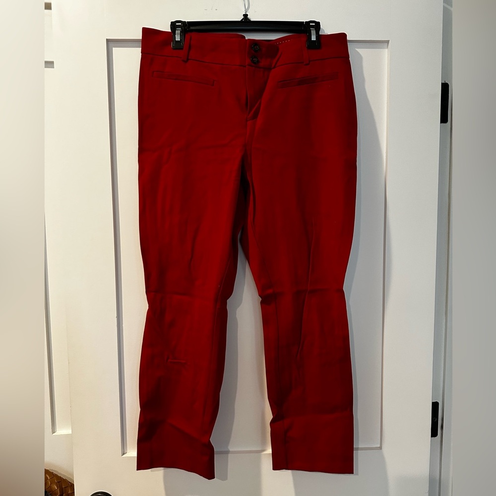 Anthropologie The Essential Slim Trouser - 12 - NWT